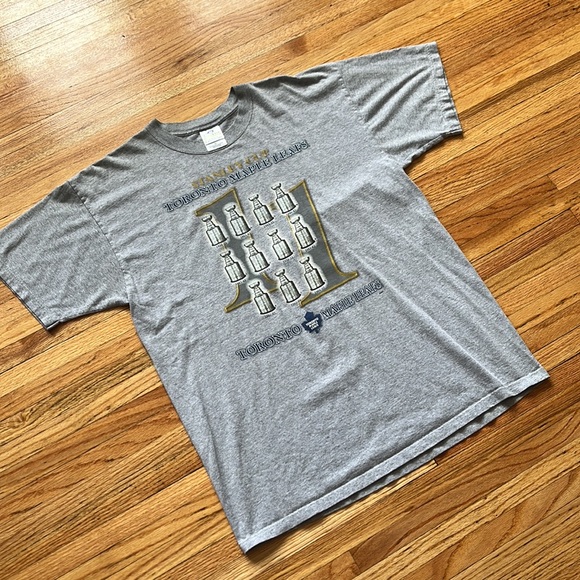 Vintage Toronto Maple Leafs T-Shirt / XL / Stanley Cup / NHL - Picture 4 of 6